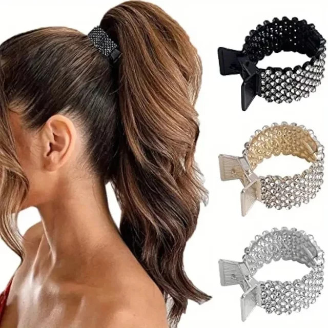 Haar Greifen Clips, Strass, Damen - Bild 1