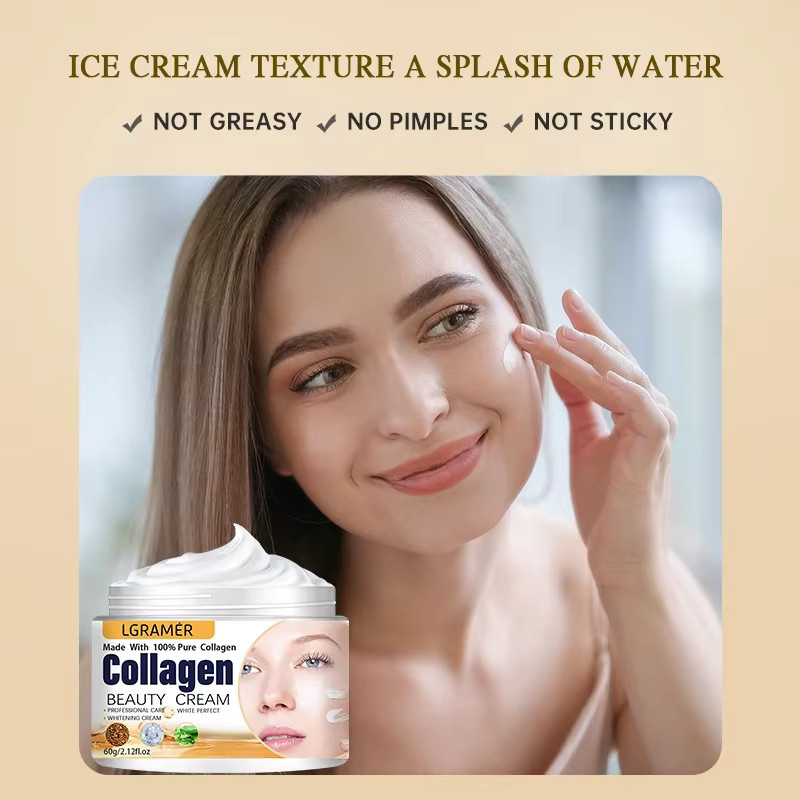 LGRAMER Kollagen Creme für Gesicht und Augen, Unisex - Bild 2