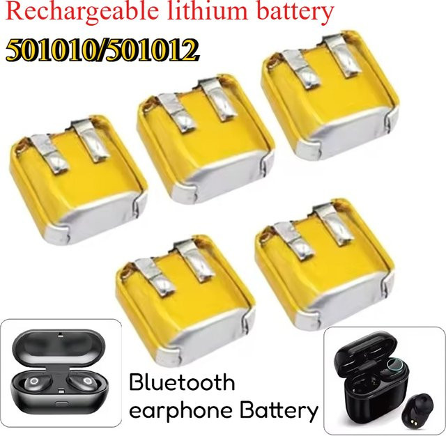Robinella Lipo-Lithium-Akku 3,7 V 35 mAh Gelb für Bluetooth-Headsets, LED-Leuchten und Schönheitsgeräte - Bild 1