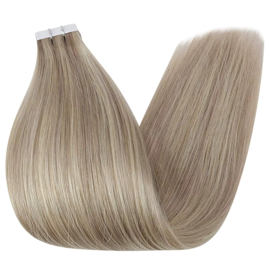 CC YOUNG Haarverlängerung, Remy-Haar, Aschblond, Platinblond, Damen - Bild 2