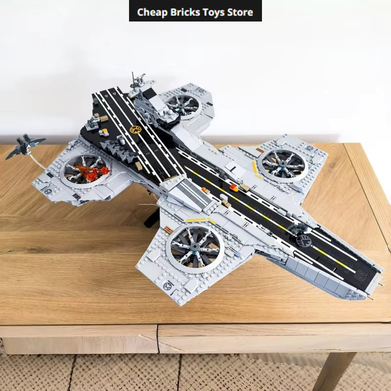Hot Toys Fliegender Flugzeugträger Modell Spielzeug, 3.057 Teile - Bild 2
