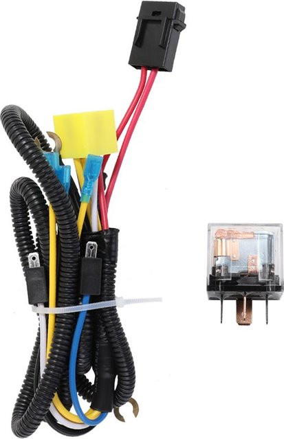 VehicleKit Universal 12V/24V Relais für Kühlergrill-Hörner und Motorrad-Hupen in Schwarz - Bild 1