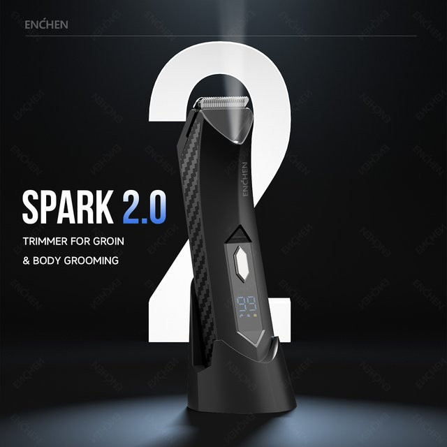 ENCHEN SPARK 2 Trimmer für Körperpflege, Schwarz, Unisex - Bild 1