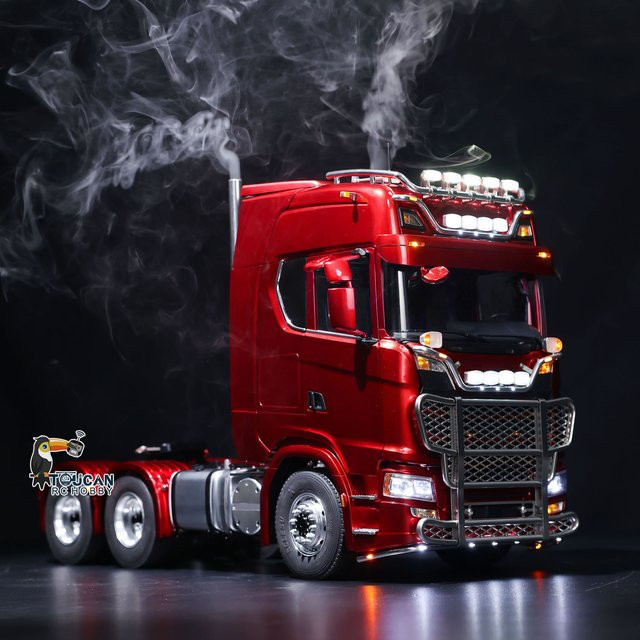 LESU RTR TOUCAN 1/14 RC Traktor-LKW 6*6, Metallchassis, Licht, Sound, Rauch, ferngesteuert - Bild 1