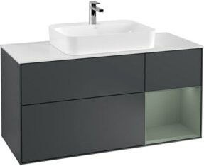 V&B Waschtischunterschrank Finion in Lackausführung, Breite: 120 cm, Tiefe: 50,1 cm, Höhe: 50,1 cm - Bild 1
