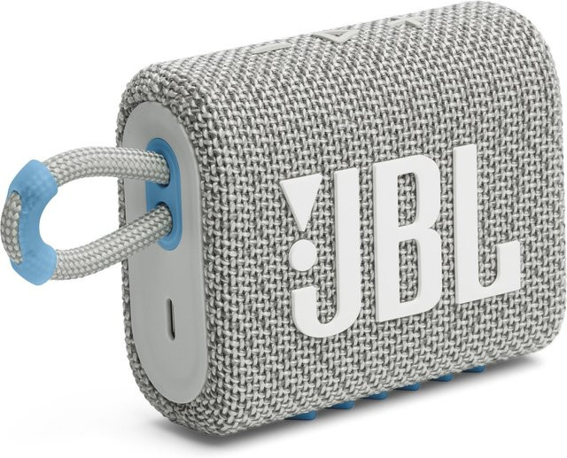 JBL Go 3 Eco Bluetooth-Lautsprecher in Wolkenweiß mit IP67-Schutz - Bild 1