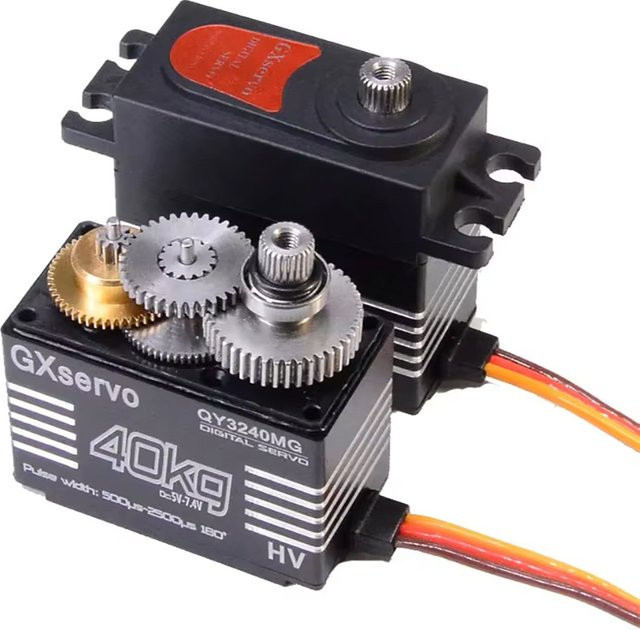 Yipinservo Digital-Servo, 40kg, Wasserdicht, für 1:8 1:10 RC Crawler Auto Roboter - Bild 1