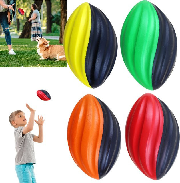 LAIMANEI Rugby-Ball, Gelb - Bild 1
