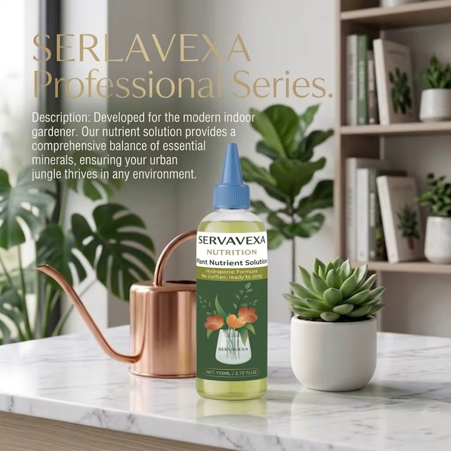SERVAVEXA Pflanzennährlösung Flüssigdünger für Zimmerpflanzen, 110 ml - Bild 4