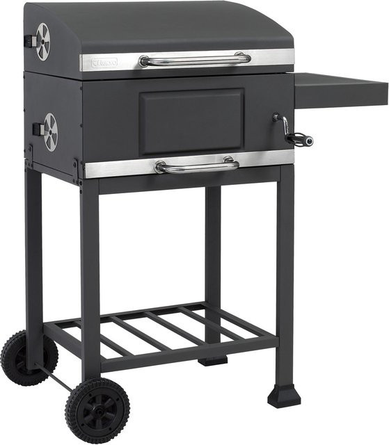 Tepro Holzkohlegrill Toronto Basic mit emailliertem Grillrost, B/T: 52 x 36 cm - Bild 1