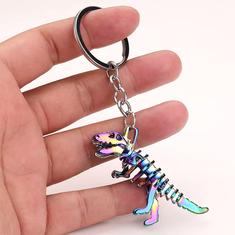 SayMakerLace Anhänger Dinosaurier, Legierung, Bunt, Unisex - Bild 2