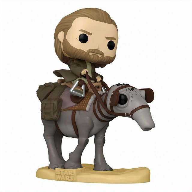 Funko Star Wars Obi-Wan/Ben Kenobi on Eopie, POP Deluxe, Einzelfigur - Bild 1