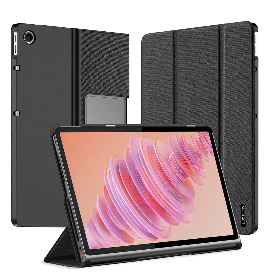 DUX DUCIS Tri-Fold Stand Tablet Hülle für Lenovo Idea Tab Pro 12.7 K11 Plus 11.45 Tab Plus, stoßfest, Schwarz - Bild 3