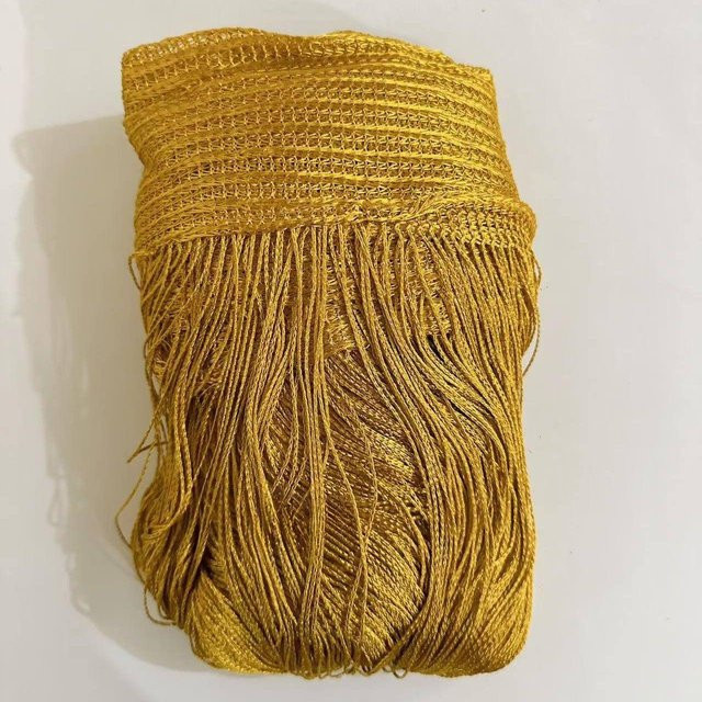 Big S Home Decor Fadenvorhang als Sichtschutz und Raumteiler in Gold, B/H: 300 x 300 cm - Bild 1