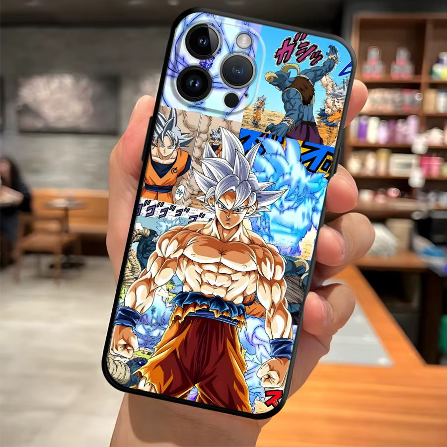 Dragon Ball Anime Handyhülle für iPhone Modelle in Schwarz und Multicolour - Bild 5