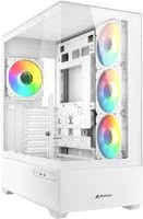 Sharkoon AK6 RGB Tower-Gehäuse in Weiß mit USB-C und Mini-ITX-Unterstützung - Bild 1