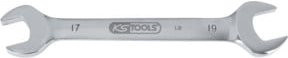 KS Tools Doppel-Maulschlüssel aus Edelstahl in Silber, 27 x 30 mm, abgewinkelt - Bild 1