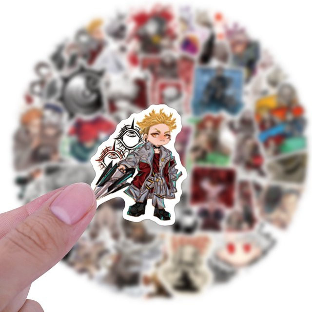 Bandai Gachiakuta Aufkleber, Bunt / Mehrfarbig, 60-teiliges Set - Bild 1
