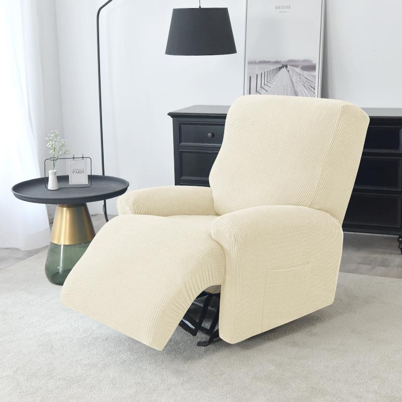 Elastischer Jacquard-Sesselüberzug für Relaxsessel und Liegestühle aus Polyester, rutschfest und waschbar - Bild 5
