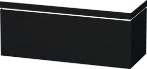 Duravit Waschtischunterschrank L-Cube c-bonded in Eiche schwarz, Breite: 120 cm, Tiefe: 48 cm, Höhe: 50 cm - Bild 1