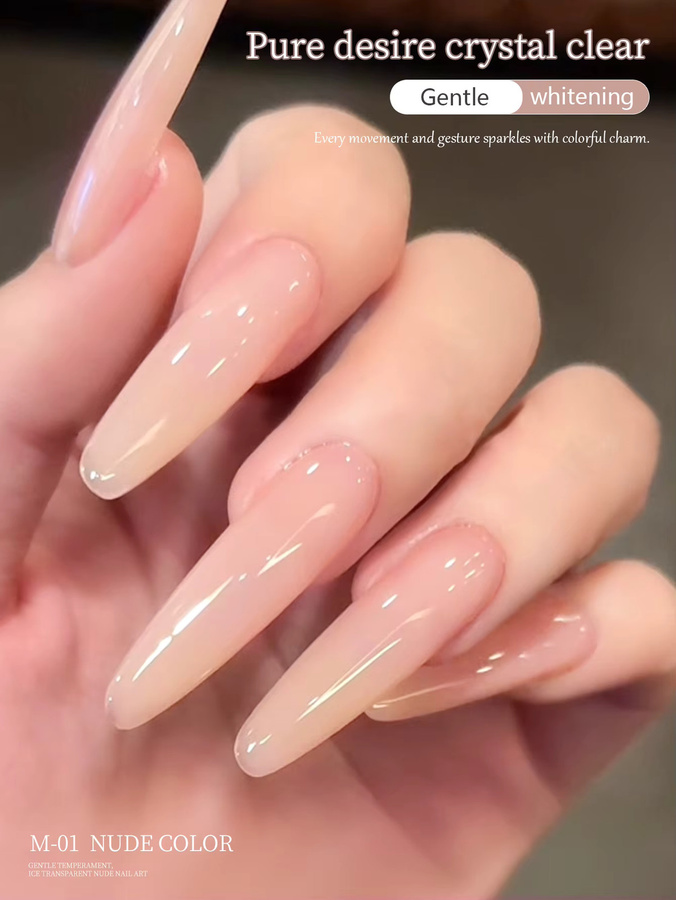 XEIJAYI Gel Nagellack, Nude, 15 ml, glänzend - Bild 2