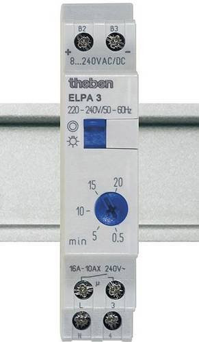 Theben Treppenlicht-Zeitschalter ELPA 3 für Treppenhaus und Flur, 230V - Bild 1