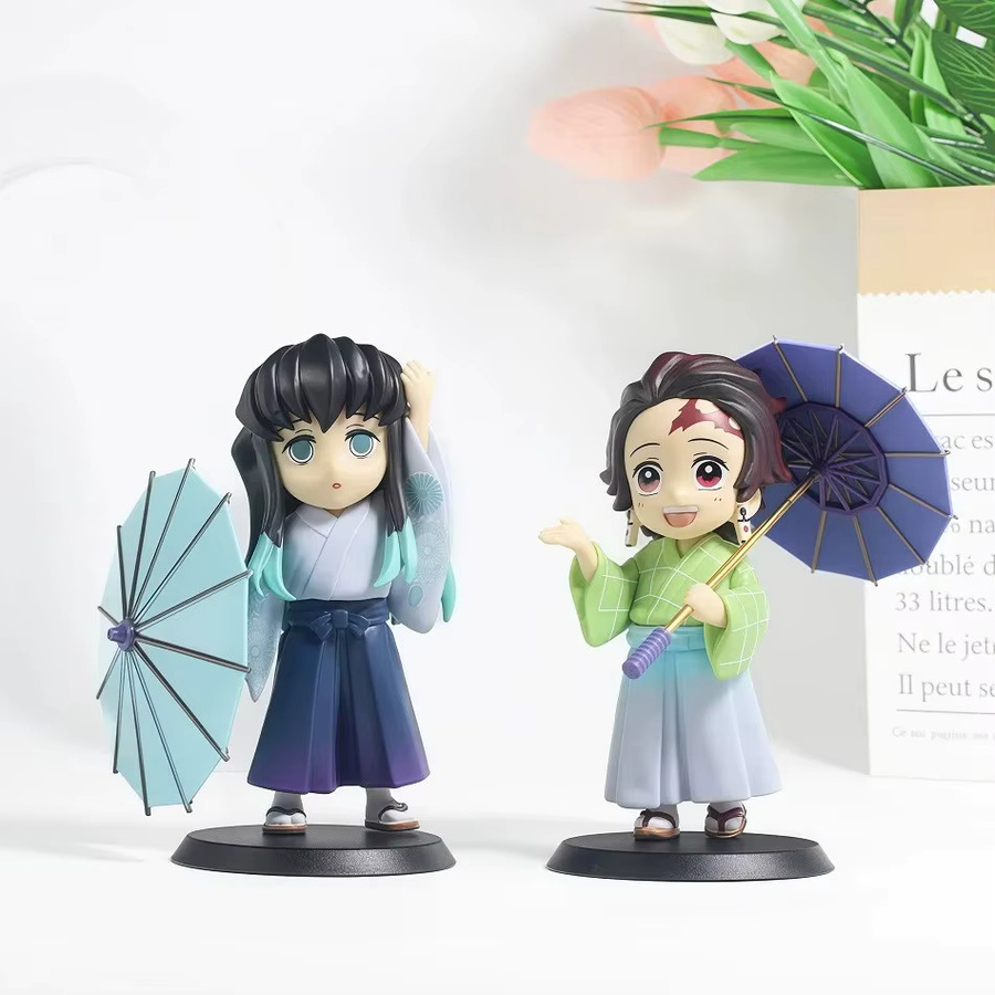 Bandai Demon Slayer Plum Rain Serie Actionfigur, Krieger Spielzeugmodell - Bild 3