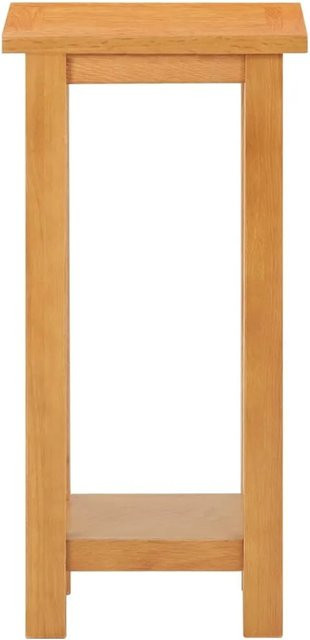 vidaXL Beistelltisch aus Eichenholz in Braun, B/T/H: 24 x 27 x 55 cm - Bild 1