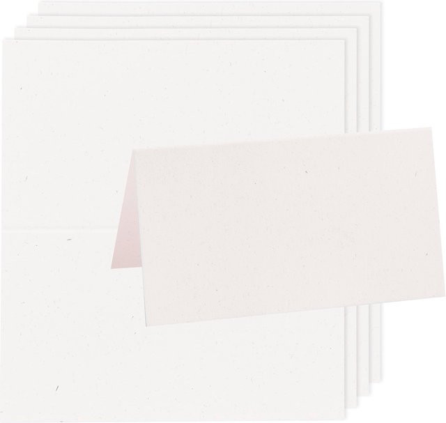Rico Design Paper Poetry Renew Tischkarten in Creme aus Papier - Bild 1
