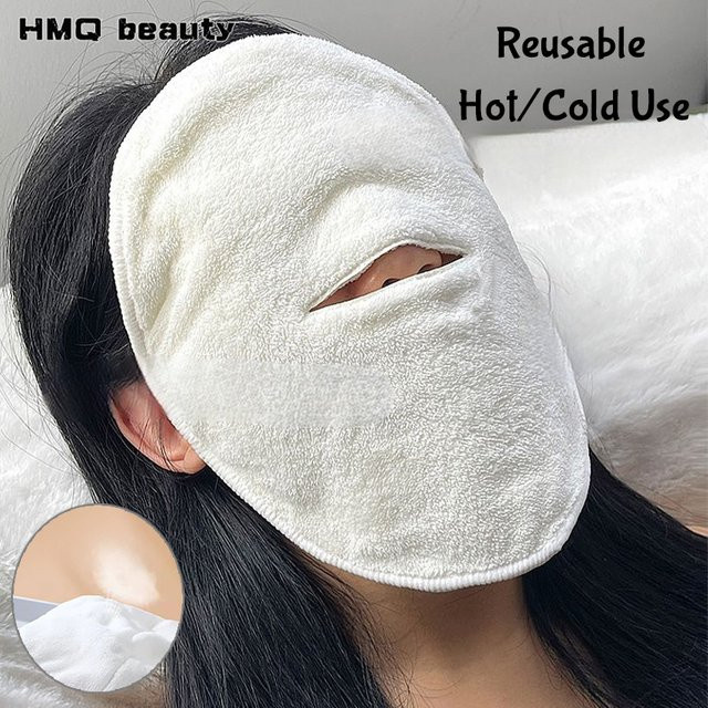 HMQ beauty Wiederverwendbare Heiß- und Kalt-Kompressen-Gesichtsmaske, Unisex - Bild 1