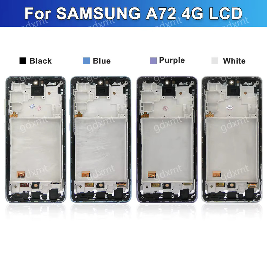 Samsung Galaxy A72 A725F LCD Display mit Touchscreen Digitizer Montage und Rahmen Ersatzteil - Bild 3