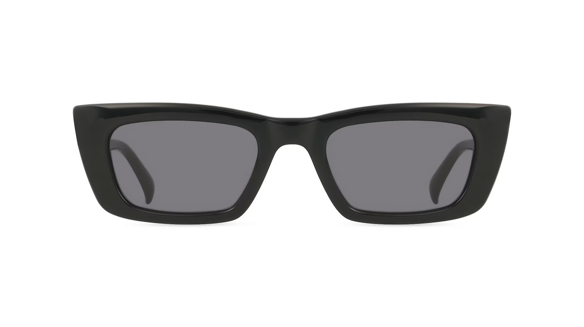 Fackelmann Sonnenbrille Cat Eye, Acetat, schwarz, Damen - Bild 1