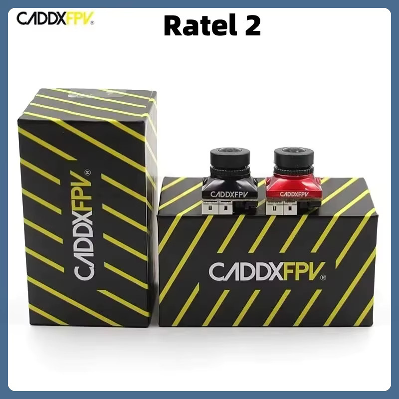 Caddx Ratel 2 V2 FPV-Kamera mit 2,1 mm Objektiv, Super WDR und umschaltbarem NTSC/PAL für FPV Racing Drones, 19 x 19 mm - Bild 3
