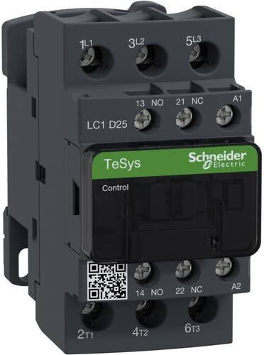 Schneider Electric LC1D25M7 Leistungsschütz in Grau - Bild 1