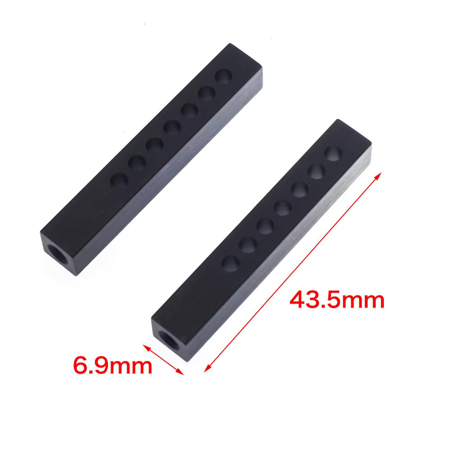 Axial Metall-Stoßstangenhalterung, Schwarz, Zubehör - Bild 2