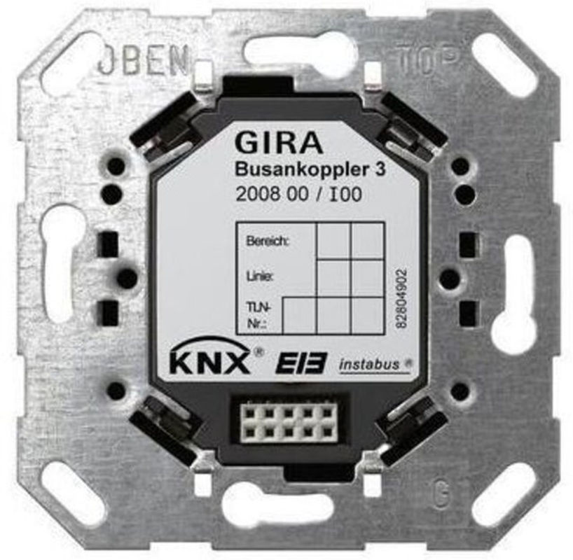 Gira Busankoppler 3 KNX/EIB 200800 Unterputz mit Krallen- und Schraubbefestigung - Bild 2
