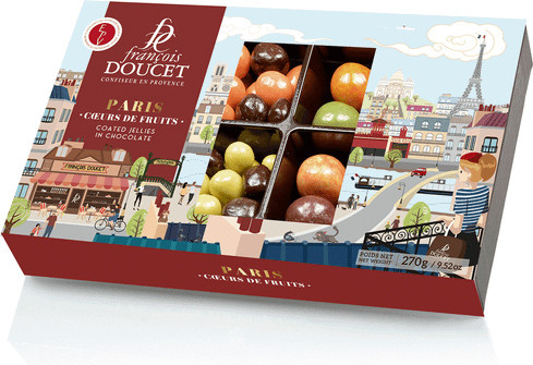 François Doucet Coeurs de Fruits Pralinen 270 g - Bild 1