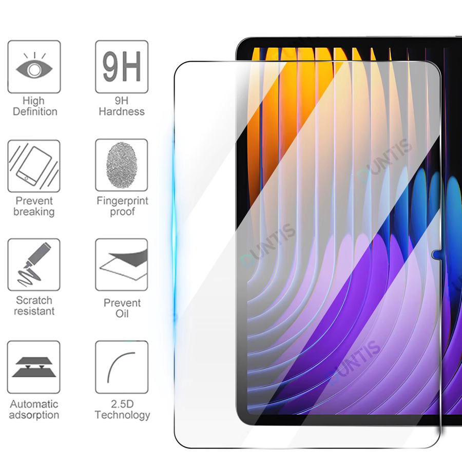 Xiaomi Premium Panzerglas Screen Protector für Xiaomi Pad 7 und Pad 7 Pro, Transparent, 9H Härte, HD Anti-Scratch Schutzfolie - Bild 5