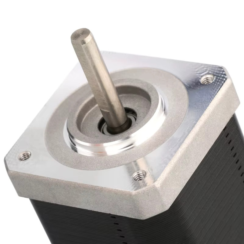 Mellow Nema 17 Schrittmotor 4-adrig 48mm in Silber für 3D-Drucker wie Voron 2.4, BLV, MGN Cube und Ender 3 - Bild 3