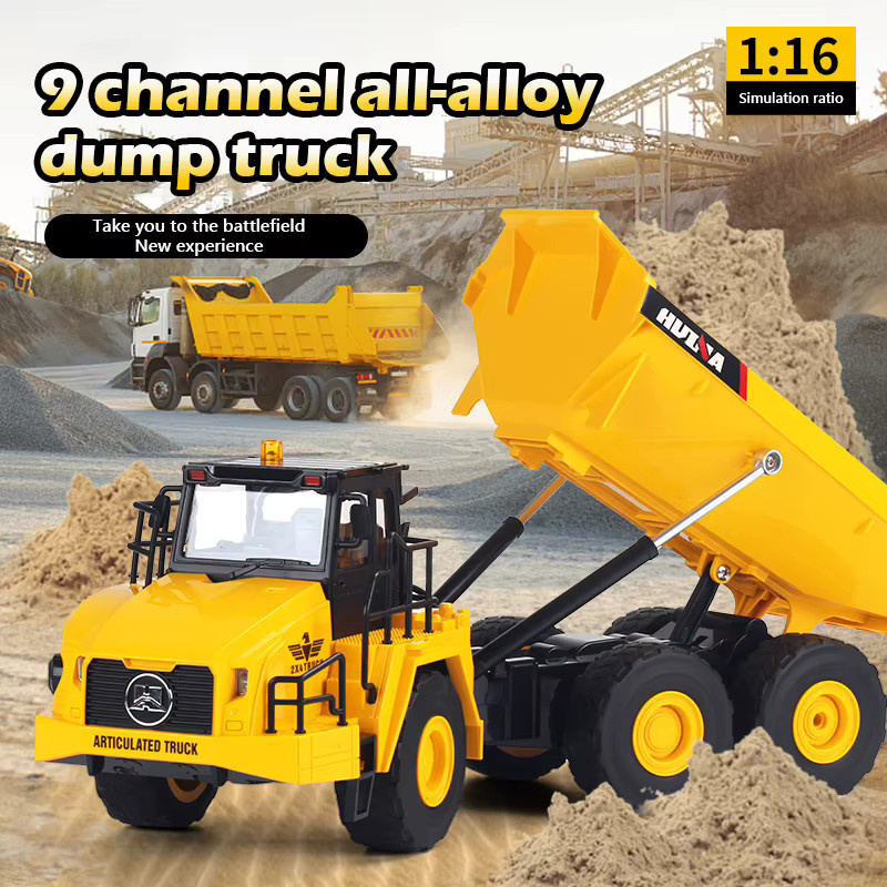 Huina 1553 Rc Truck, Fahrzeug, 1:16, Gelb - Bild 2