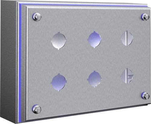Rittal Gehäuse aus Edelstahl in Silber, B/T/H: 160 x 90 x 220 mm - Bild 1