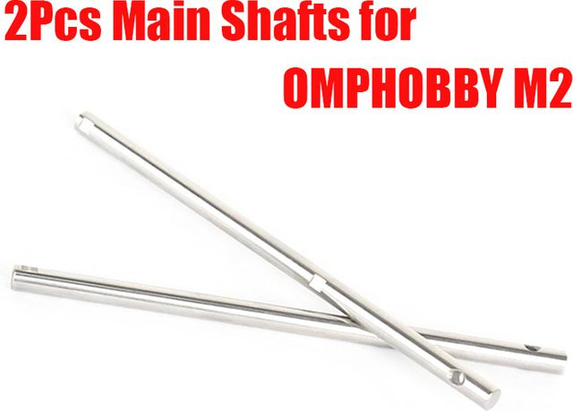 OMPHOBBY Metal Main Shaft Set 2-teiliges Set - Bild 1