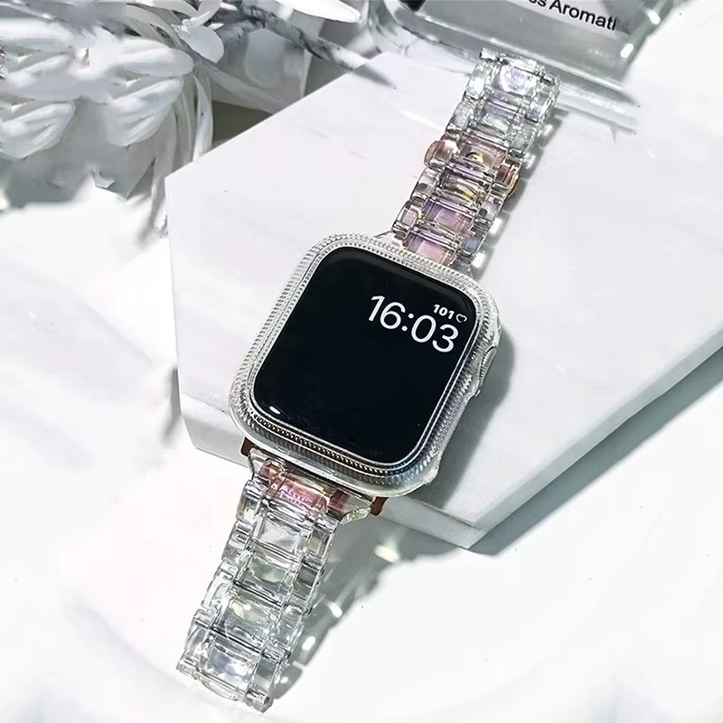 Armband für Apple Watch, Kunststoff, bunt, Unisex - Bild 2