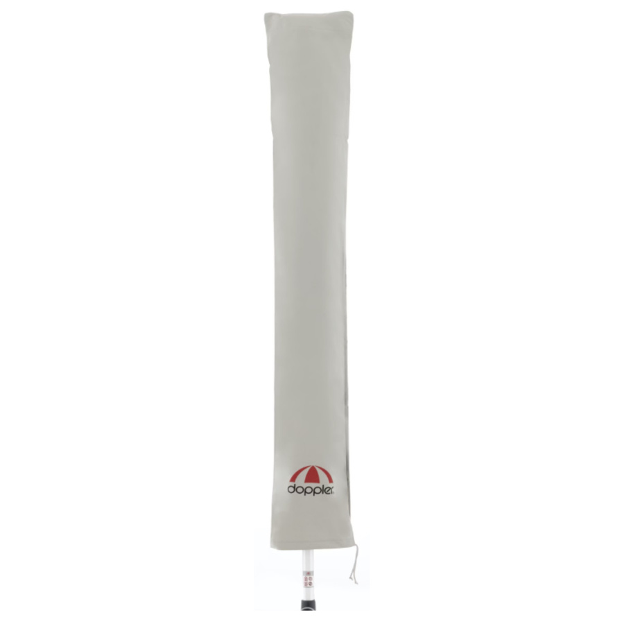 Doppler Expert Schirmhülle für Sonnenschirme und Mittelmastschirme aus Polyester in Grau, B/H/T: 25,5 x 152 x 25,5 cm - Bild 4