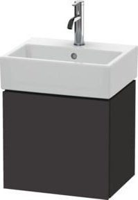 Duravit Waschtischunterschrank L-Cube in Graphit Matt, Wandmontage, B/T/H: 43,4 x 34,1 x 40 cm - Bild 1