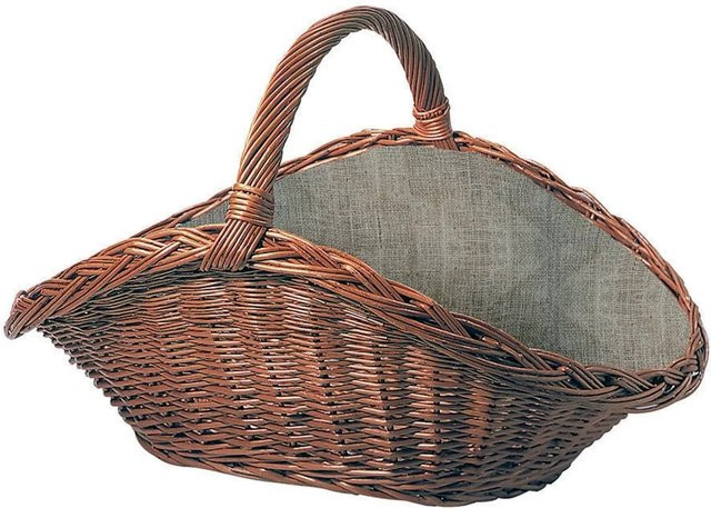 Lienbacher Weidenkorb Modell 3 mit Jute-Einlage in Braun - Bild 1