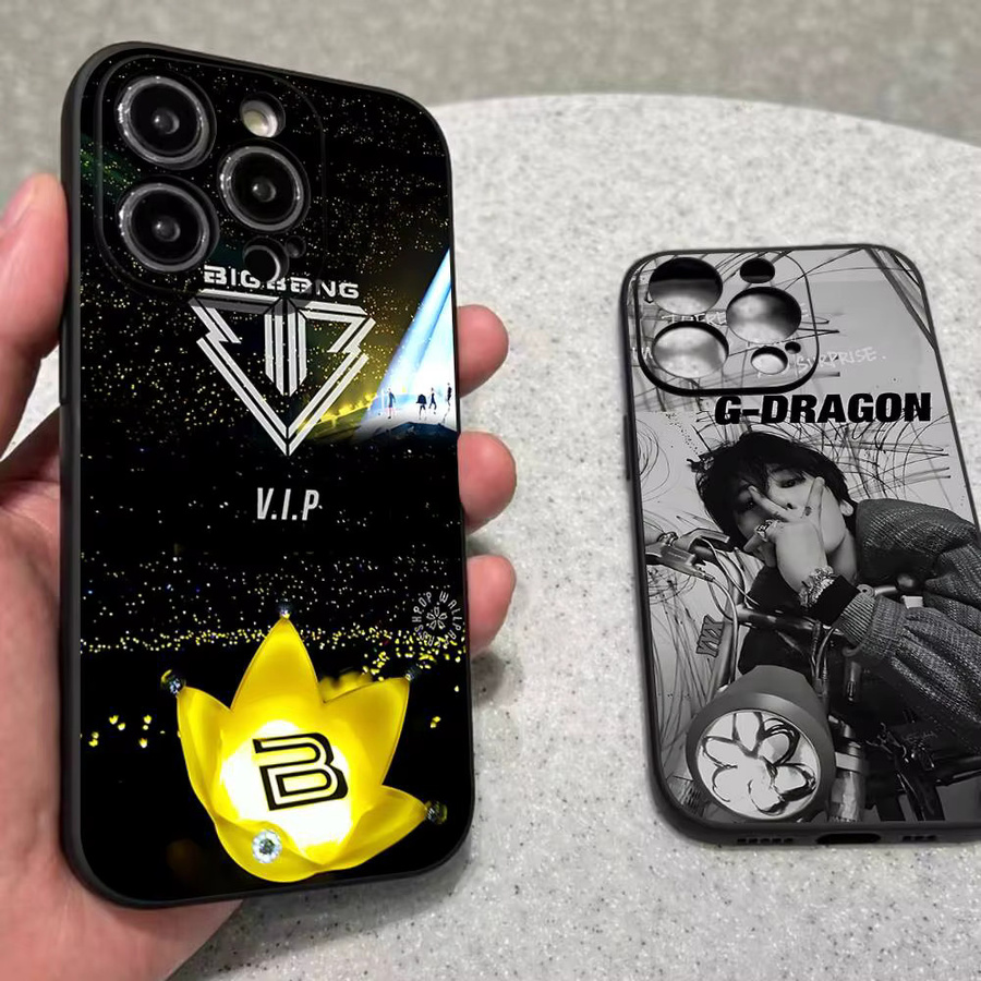 B-BIGBANGs Kpop Handyhülle für iPhone 17 Air 16 15 14 Plus 13 12 Mini 11 Pro Max in Schwarz - Bild 2