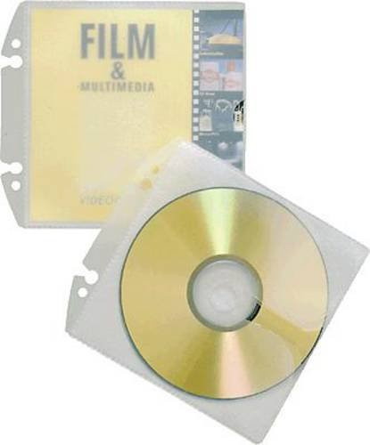 Durable CD/DVD/Blu-Ray Hüllen aus transparentem Kunststoff, 10 Stück - Bild 1