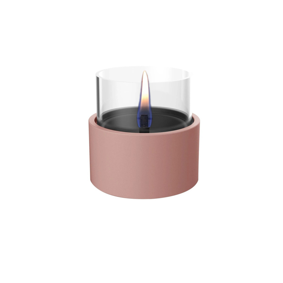 Tenderflame Tischfeuer Breeze 10 in Pfirsichfarben mit 200 ml Tank - Bild 2