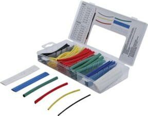 BGS Do it yourself Schrumpfschlauch-Sortiment 88186, 99-teilig, multicolour - Bild 1